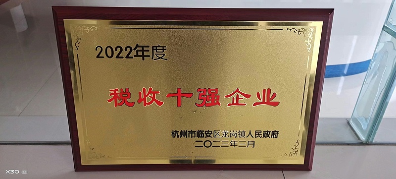 2022年税收十强企业